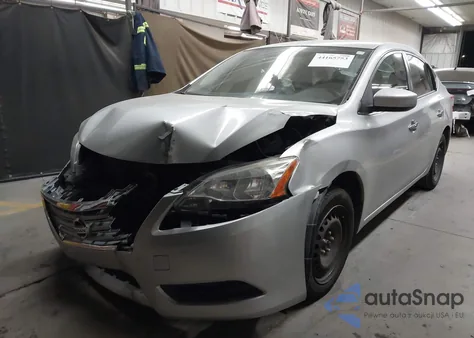 2015 Nissan Sentra Sv z USA, uszkodzony, nr VIN 3N1AB7AP6FL662375